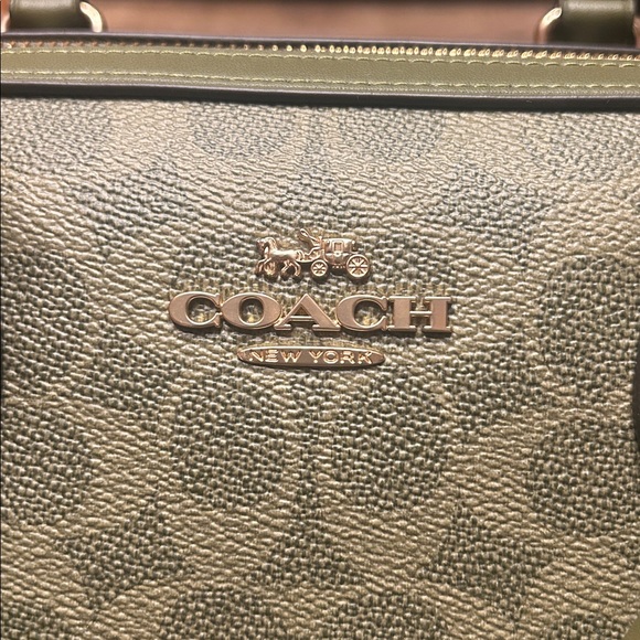 Coach Olive Green Rowan in Canvas - Picture 2 of 7